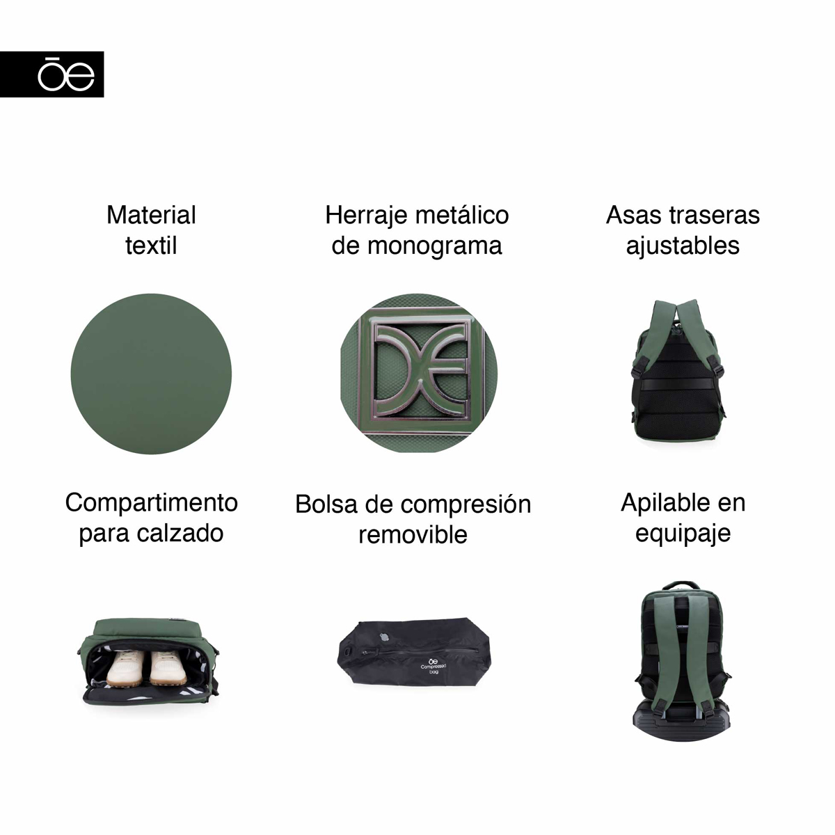BackPack PortaLapto SS 2EQCO26831VER Cloe image number null