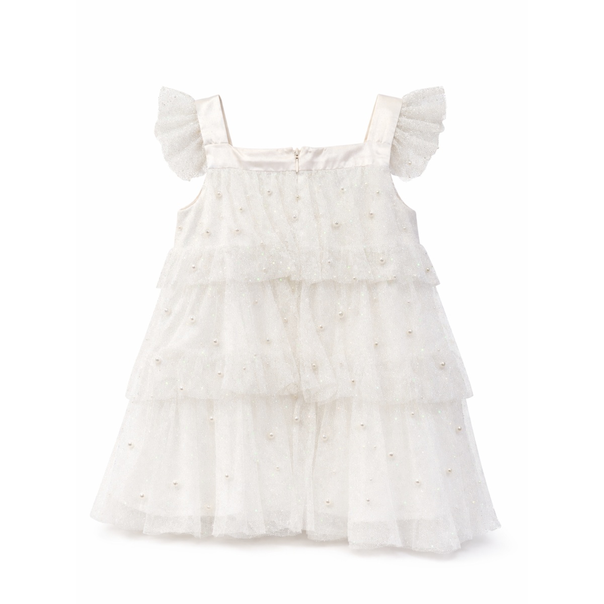 Vestido Olanes Glitter Perlas Pink Galery para Ni&ntilde;a image number null