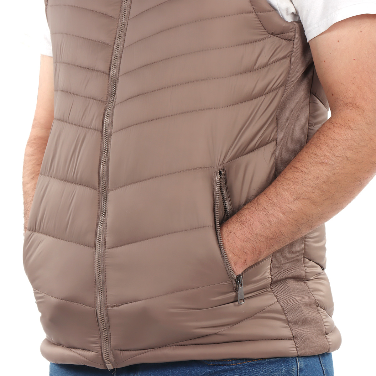 Chaleco Capitonado Sin Gorro Tim Men para Hombre image number null