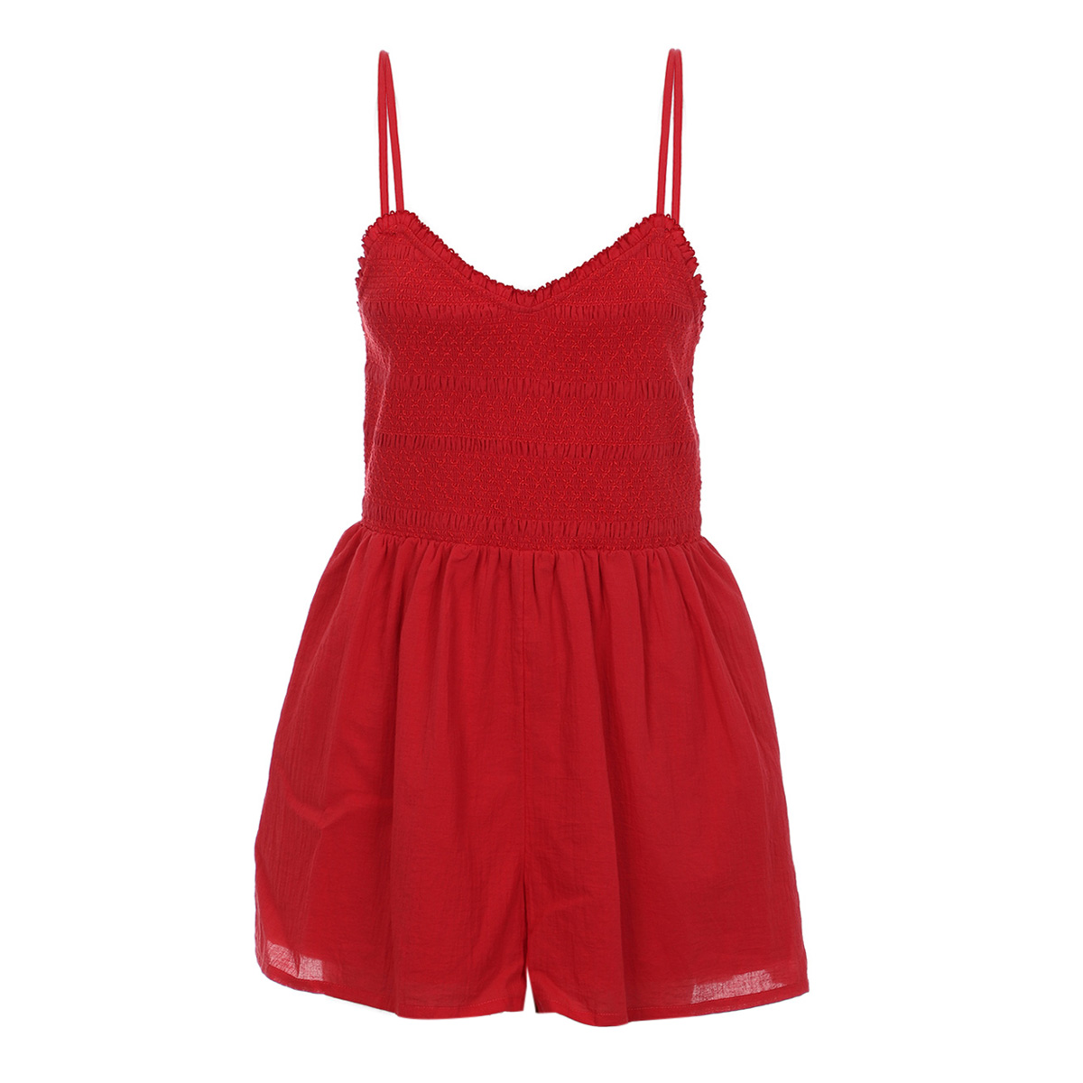 Romper Con Smock Jeanious Para Mujer Junior image number null