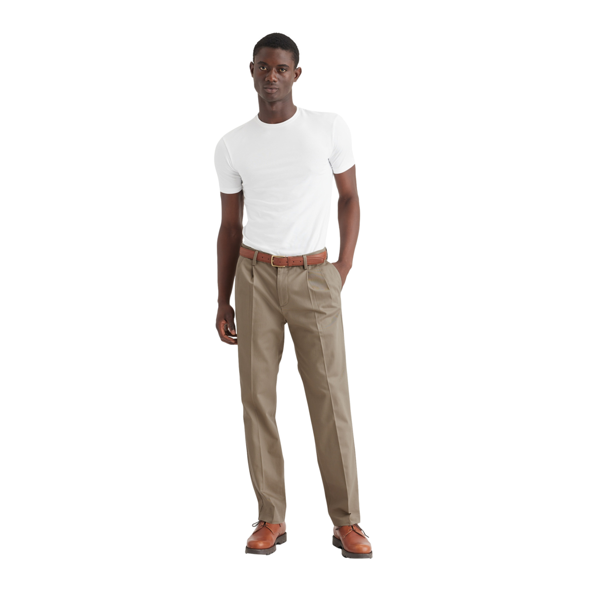 Pantal&oacute;n Dockers Signature Iron Free Straight Fit para Hombre image number null
