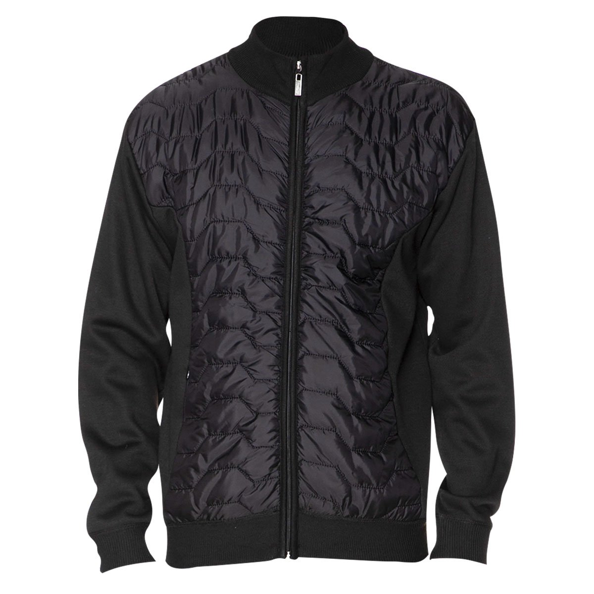 Chamarra con Cuello Mock Banana Limon para Hombre image number null