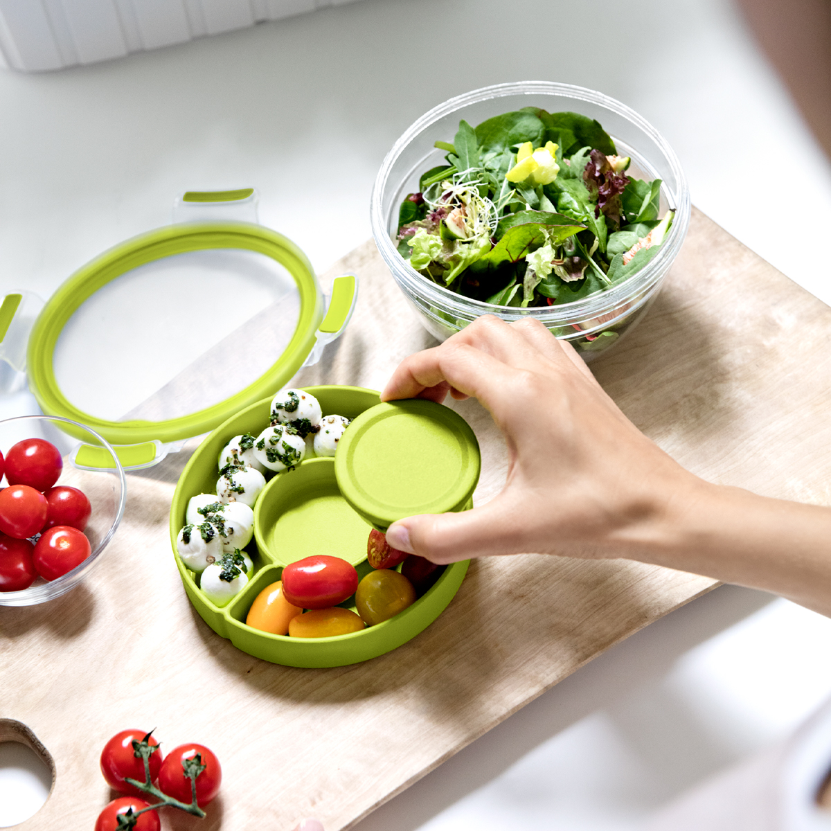 Herm&eacute;tico Ensalada 1 Lt Master Seal To Go Tefal image number null