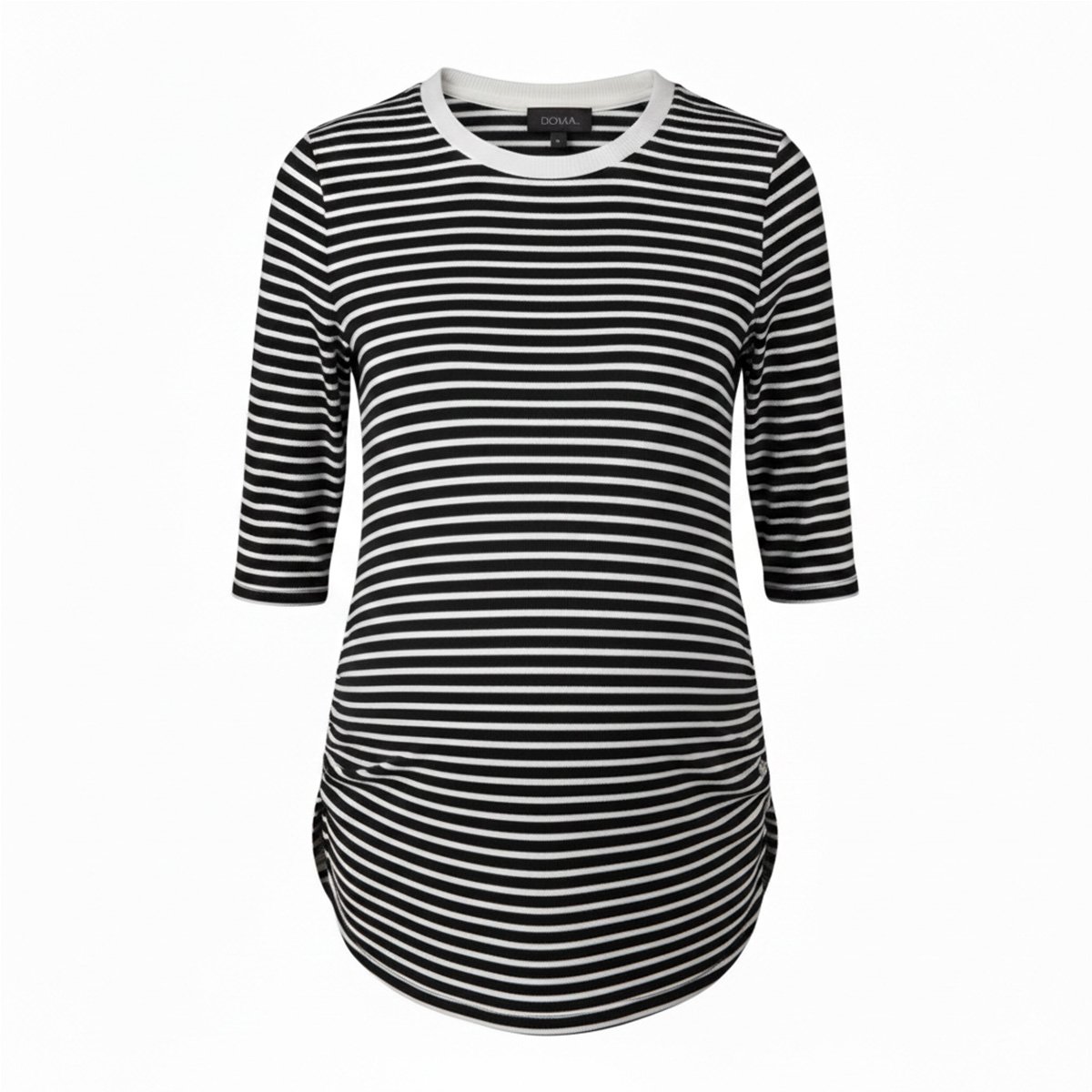 Blusa de maternidad cuello redondo Doma Fashion para mujer image number null
