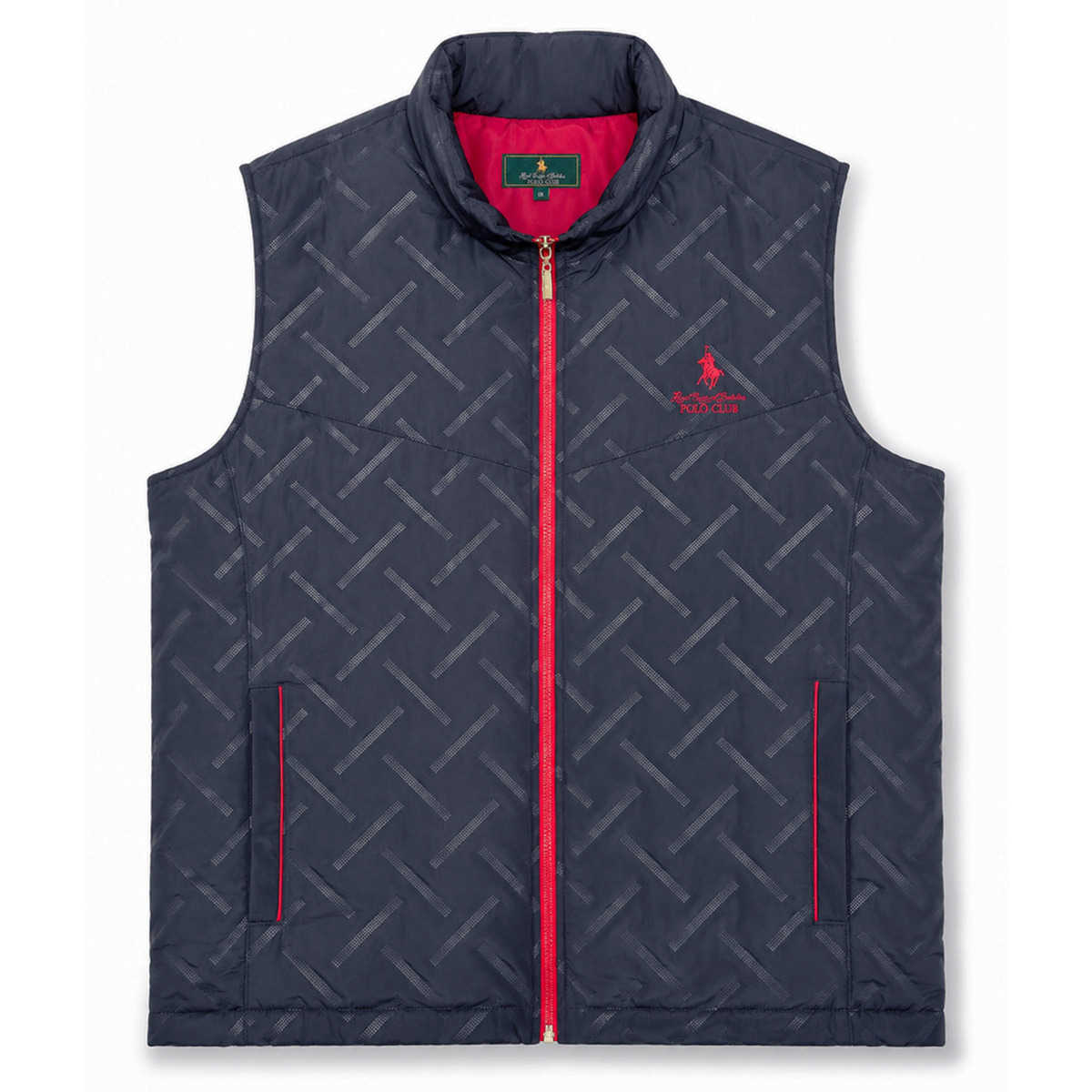 Chaleco Capitonado Royal Polo Club Azul Oscuro para Hombre Plus image number null