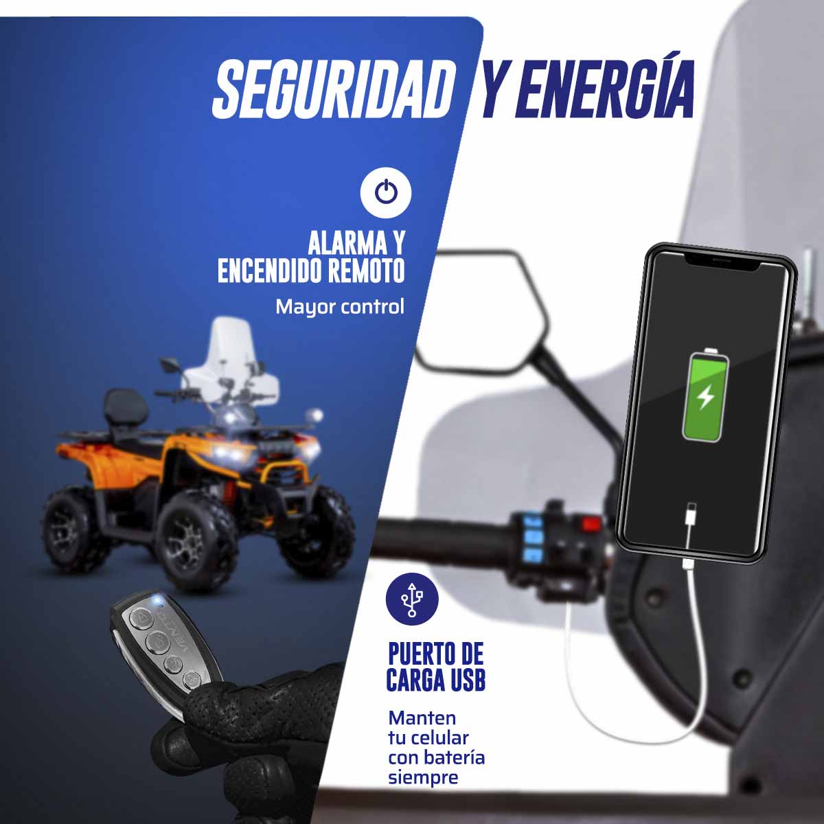 Cuatrimoto Vento Yuma 250 Cc Naranja 2027 image number null