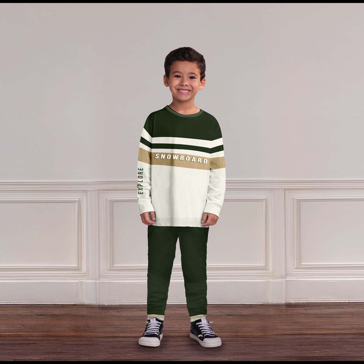 Conjunto de Sudadera y Pants Milon para Ni&ntilde;o image number null