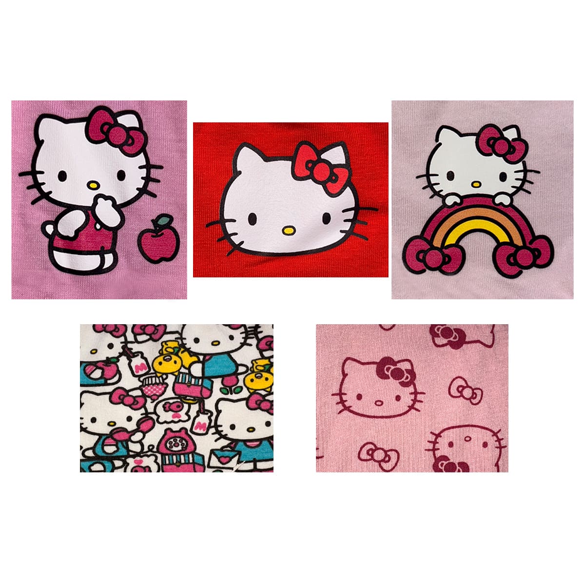 Set 5 Pack Panties con Dise&ntilde;o Hello Kitty para Beb&eacute; Ni&ntilde;a image number null