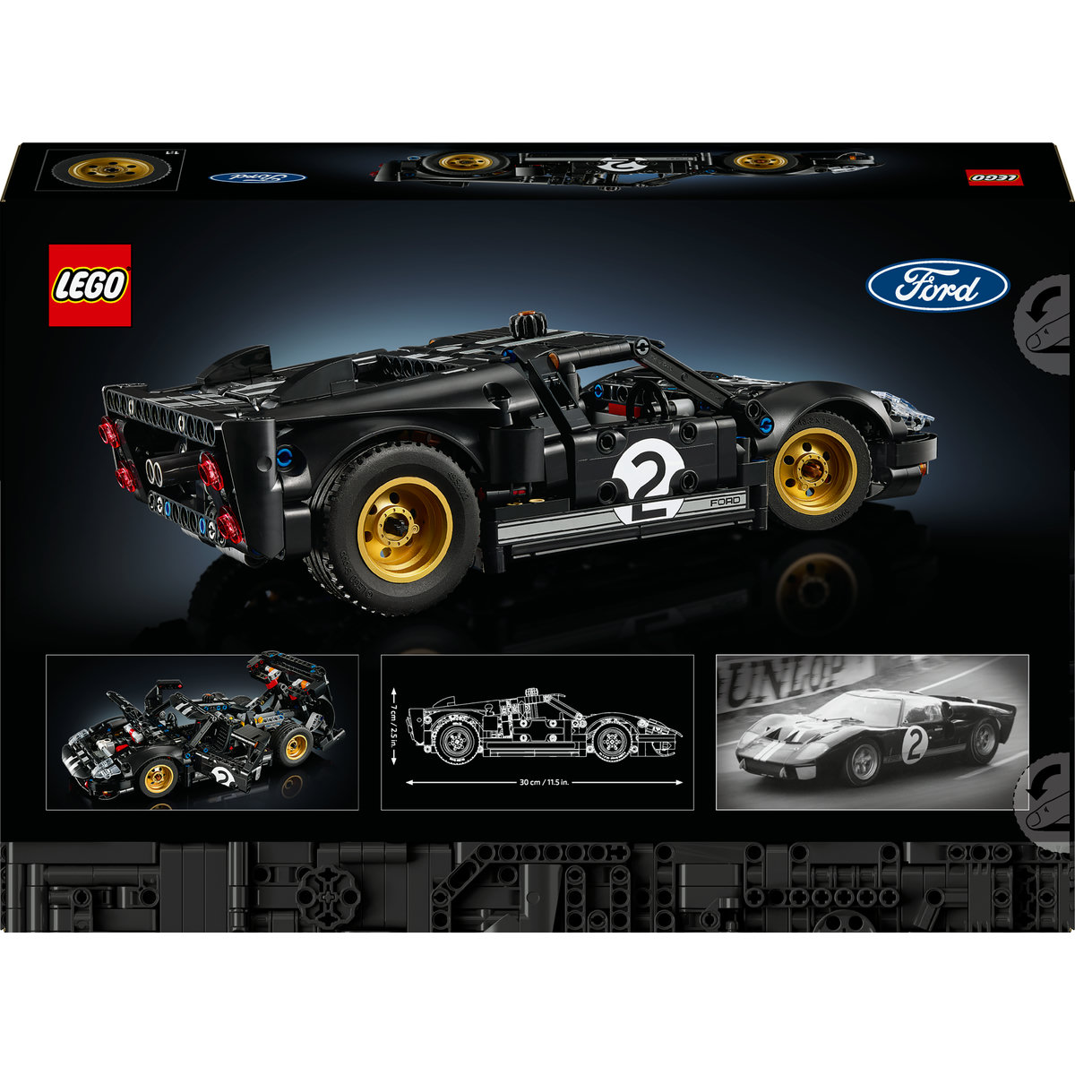 Lego&reg; Technic&trade; Auto De Carreras Ford Gt40 Mkii De 1966 - 42223 image number null