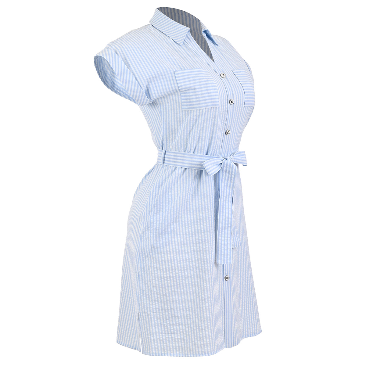 Vestido Manga Corta Michel Paulini para Mujer Petite image number null