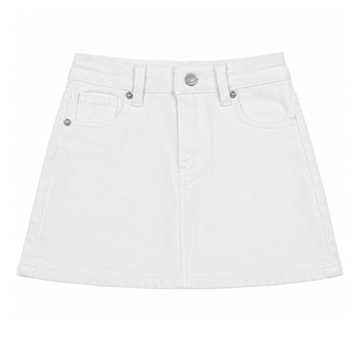 Falda Denim 5 Bolsillos Estilo Casual Jeanious para Ni&ntilde;a image number null
