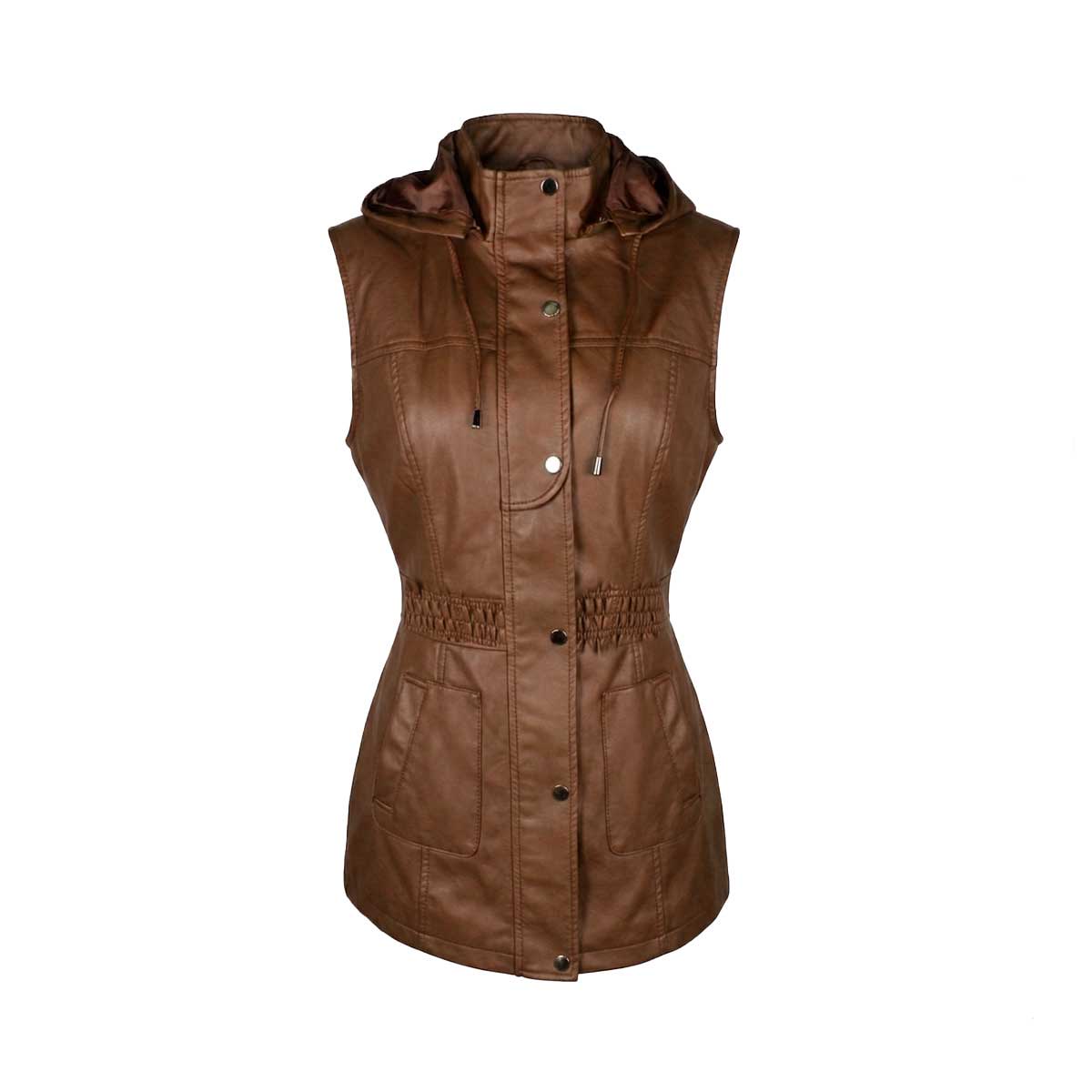 Chaleco De Npu Con Capucha Philosophy Jr Plus Para Mujer Curvy image number null