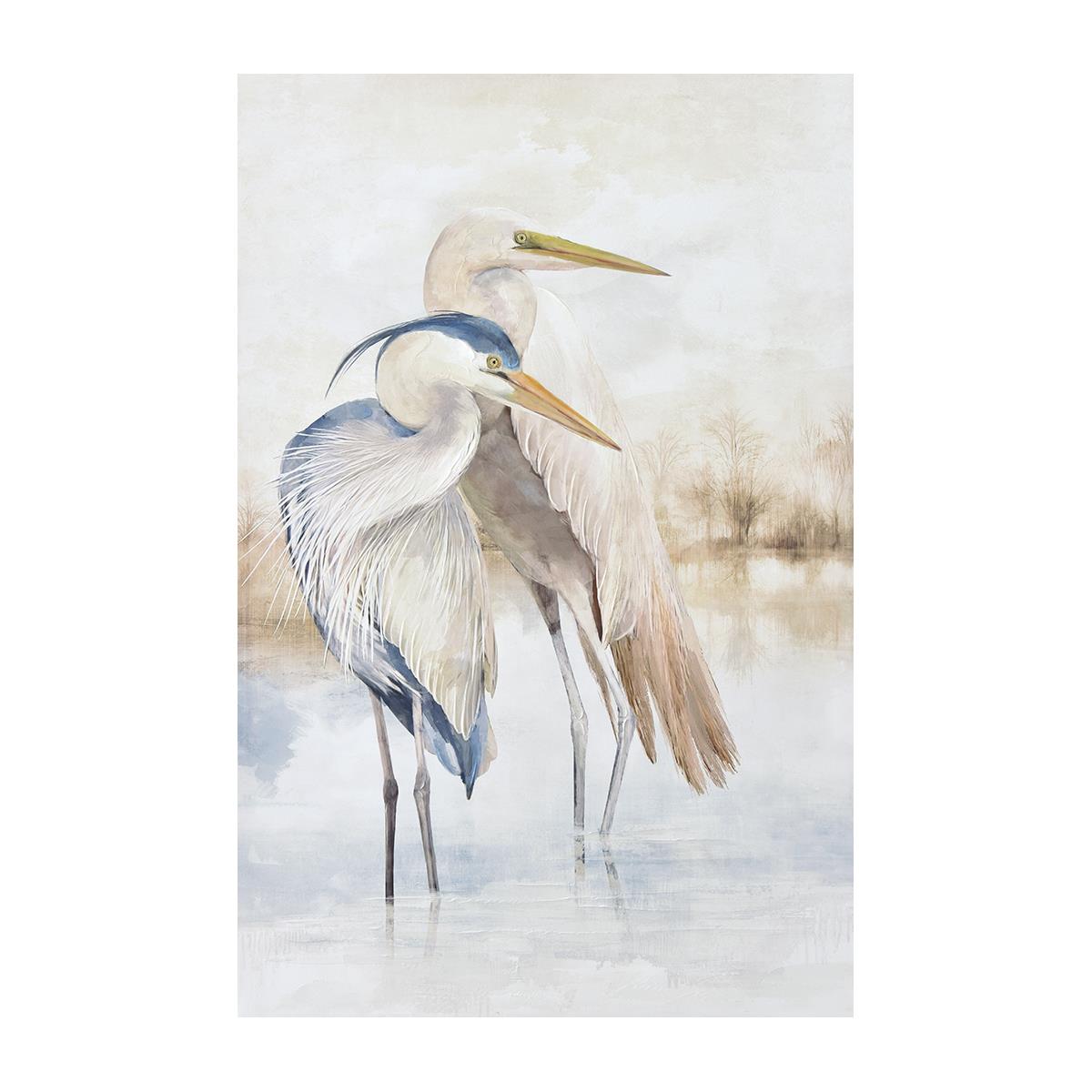 Cuadro Aves Y Oceano Vintage Home image number null