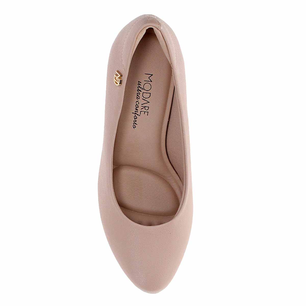 Zapatilla Tac&oacute;n Grueso Modare con Aplicaci&oacute;n para Mujer image number null