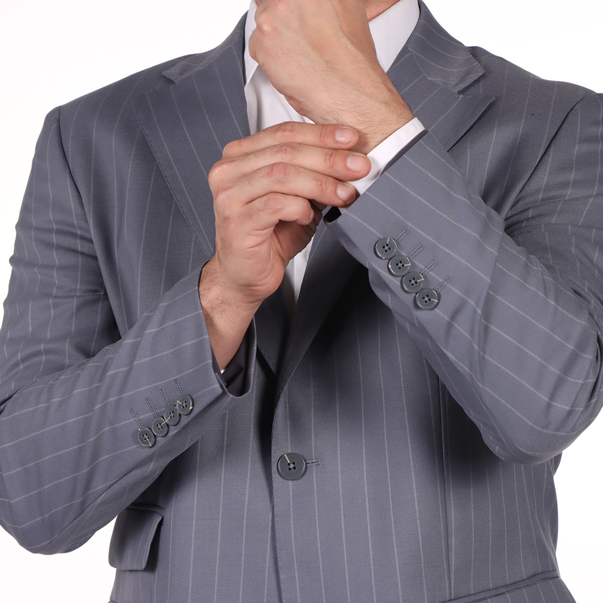 Saco Rayas Finas De LMENTAL para Hombre image number null