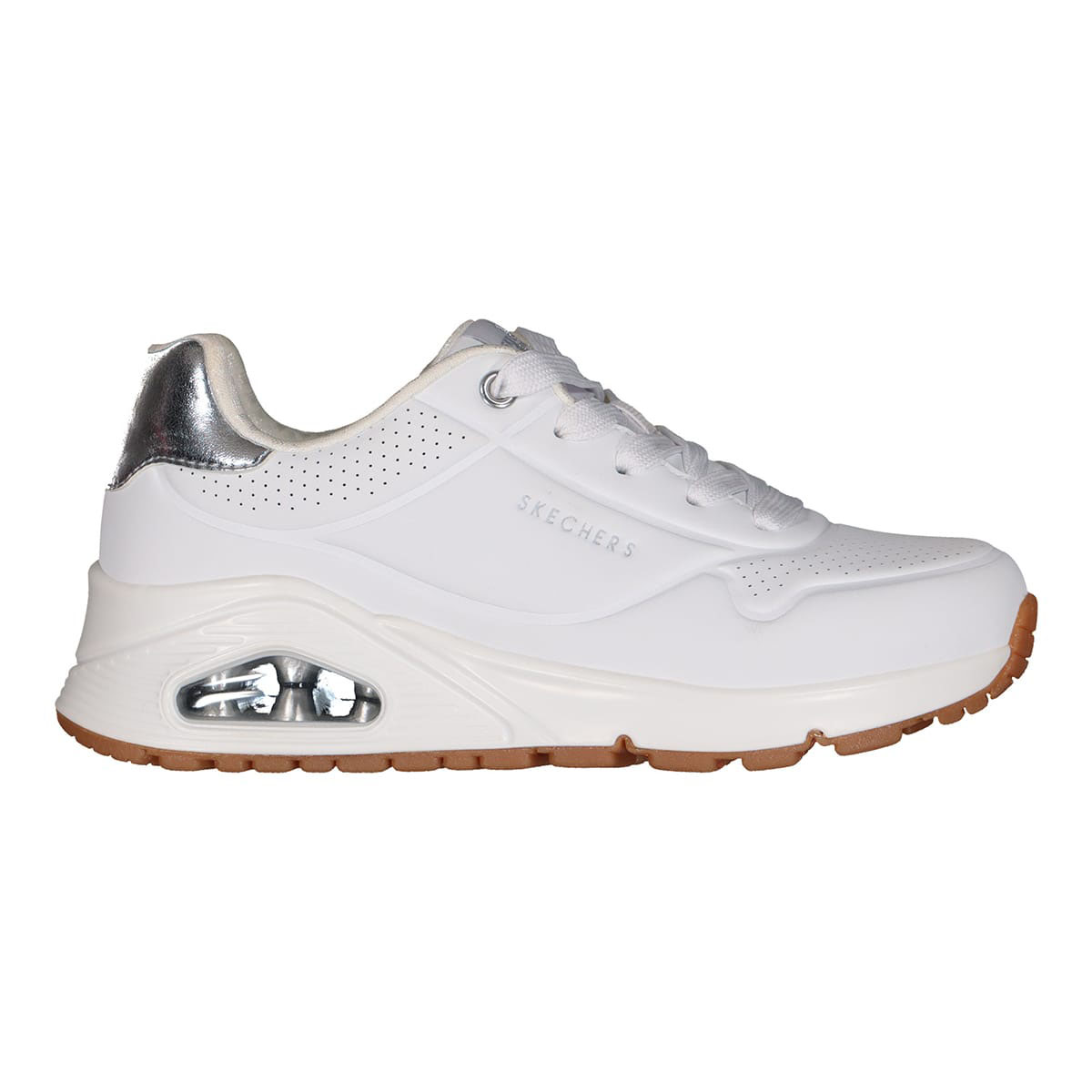 Tenis Con Agujeta 17-24 Blanco Skechers image number null