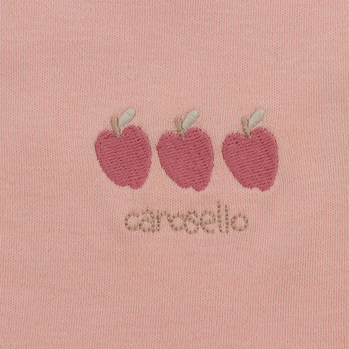 Set 2 Baberos Estampado Manzana Algod&oacute;n Carosello Beb&eacute; Ni&ntilde;a image number null