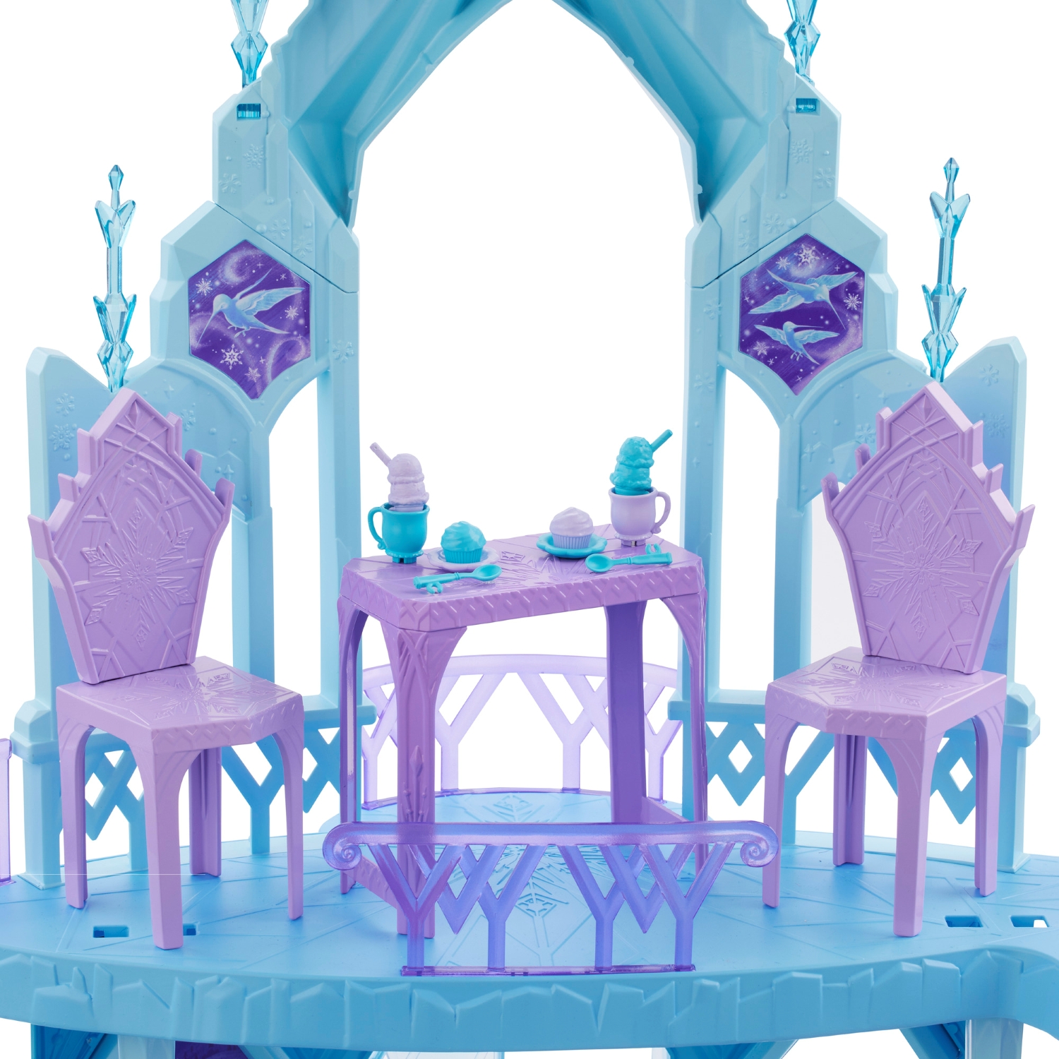Disney Frozen Casa De Mu&ntilde;ecas Castillo De Hielo Mattel image number null