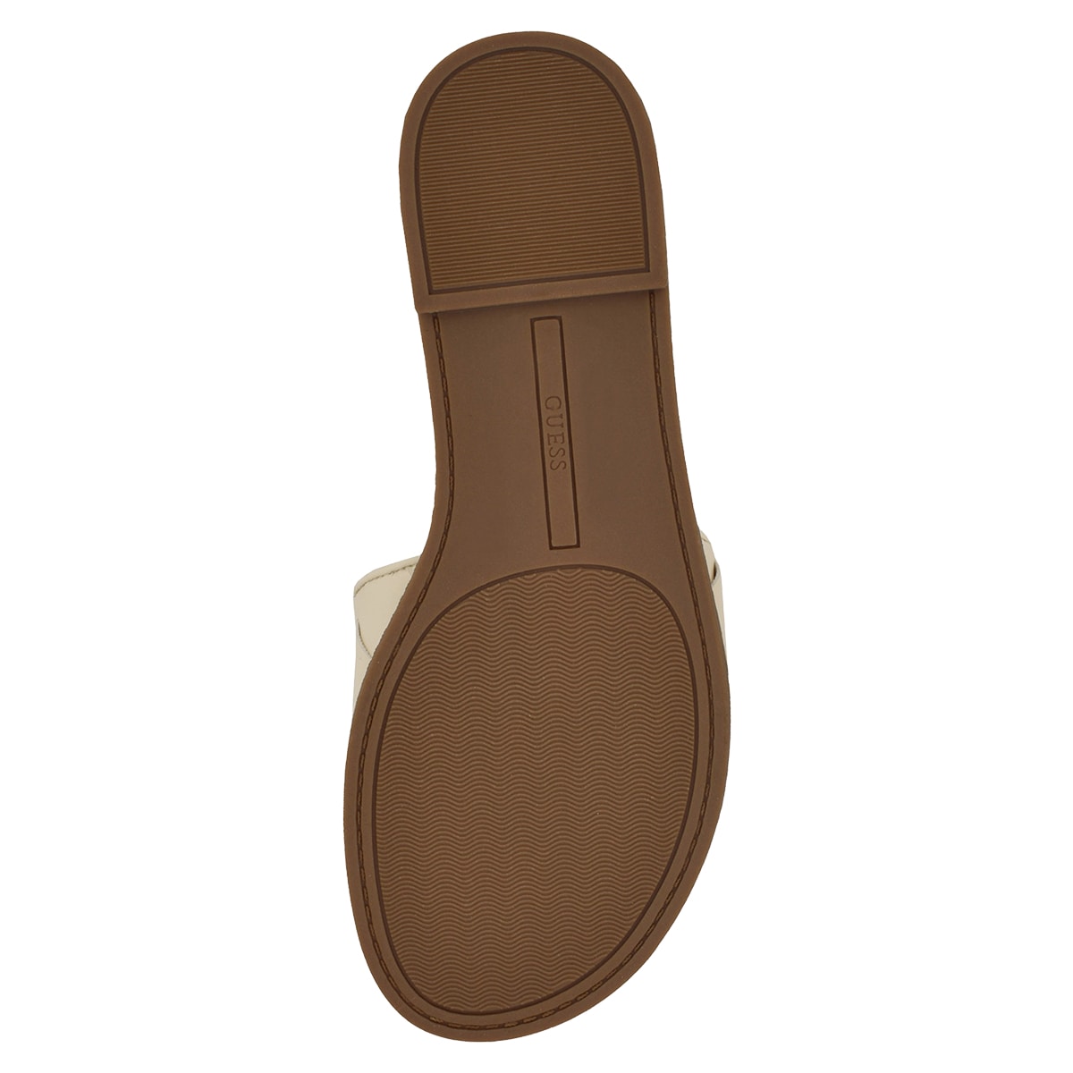 Sandalia con Aplicaci&oacute;n Guess Beige para Mujer image number null