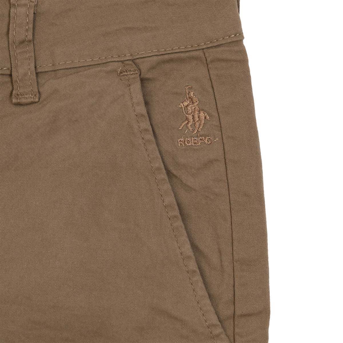 Bermuda Gabardina Polo Club Dise&ntilde;o Liso para Hombre image number null
