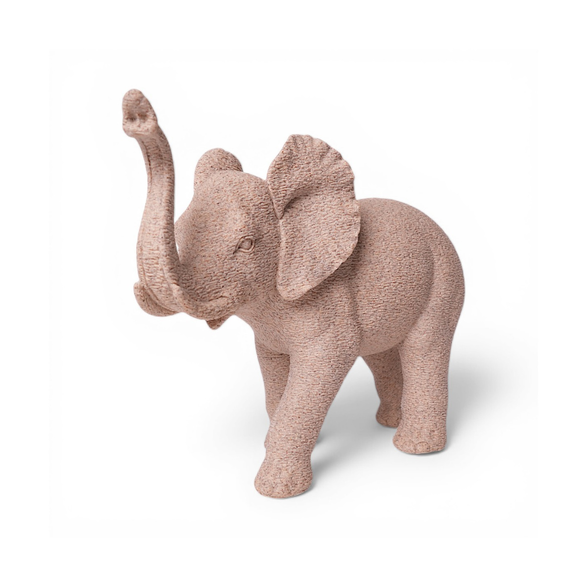 Home Nature Figura Decorativa Elefante 18x24x10 Cm Color Beige image number null