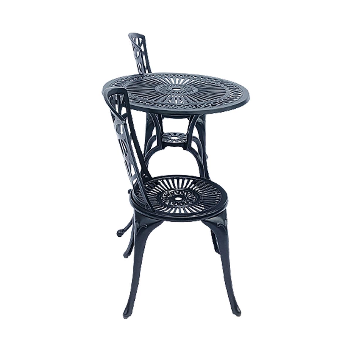 Set Dos Sillas Exterior Y Mesa Bistro Vincent Vintage Home image number null