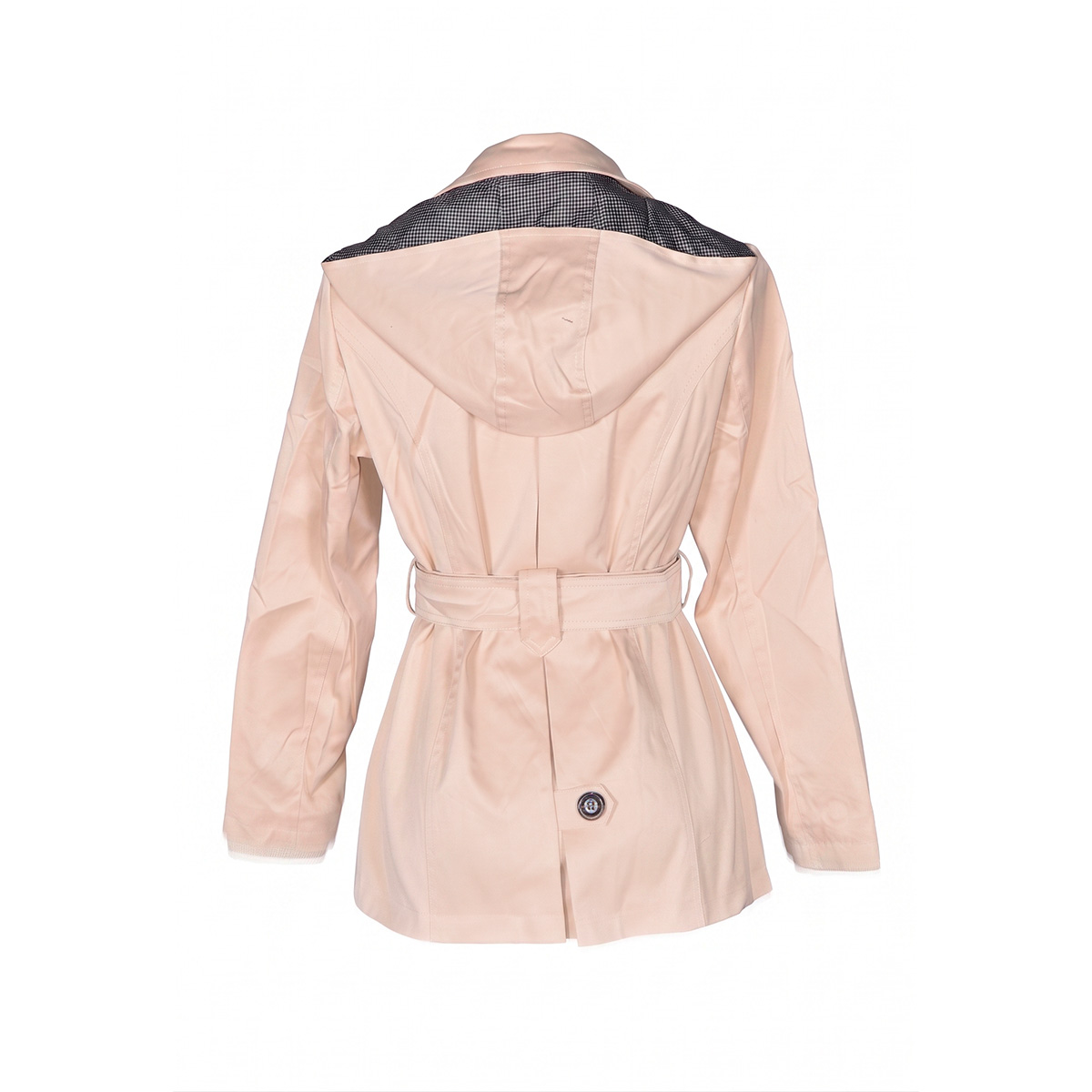 Gabardina Con Cintur&oacute;n Davinchy Para Mujer Casual image number null