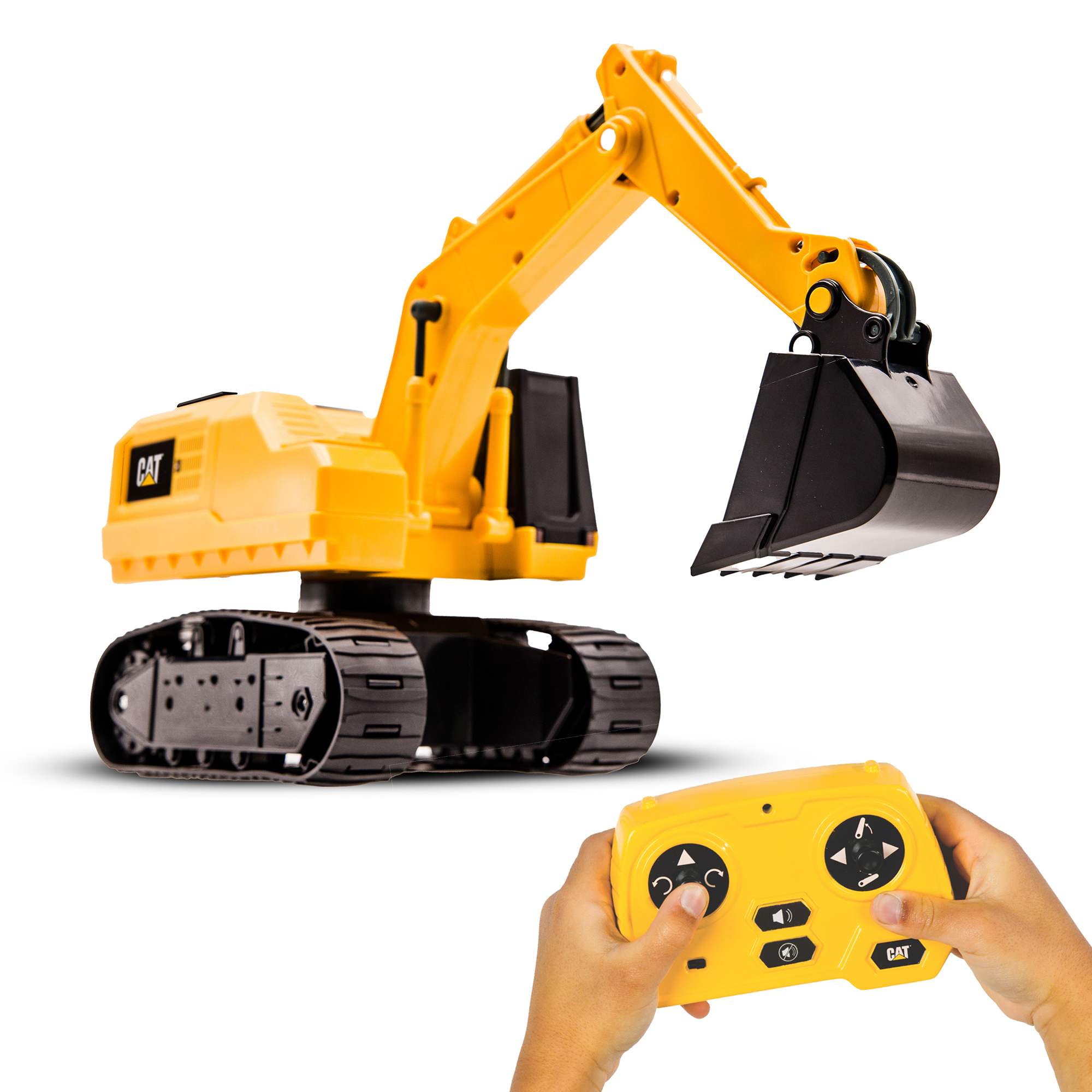 Excavadora De Pl&aacute;stico Rc Cat image number null