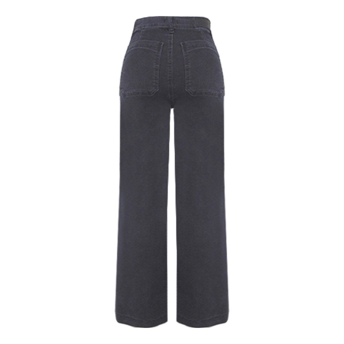 Jeans Corte Recto Con Bolsas Cargo para Mujer Junior image number null
