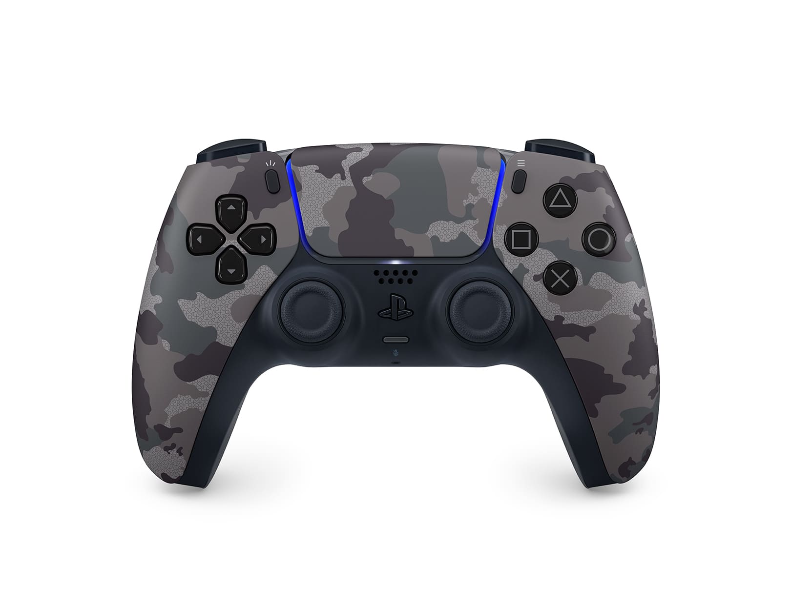 Control Inal&aacute;mbrico Dualsense Grey Camouflage - PlayStation 5 image number null