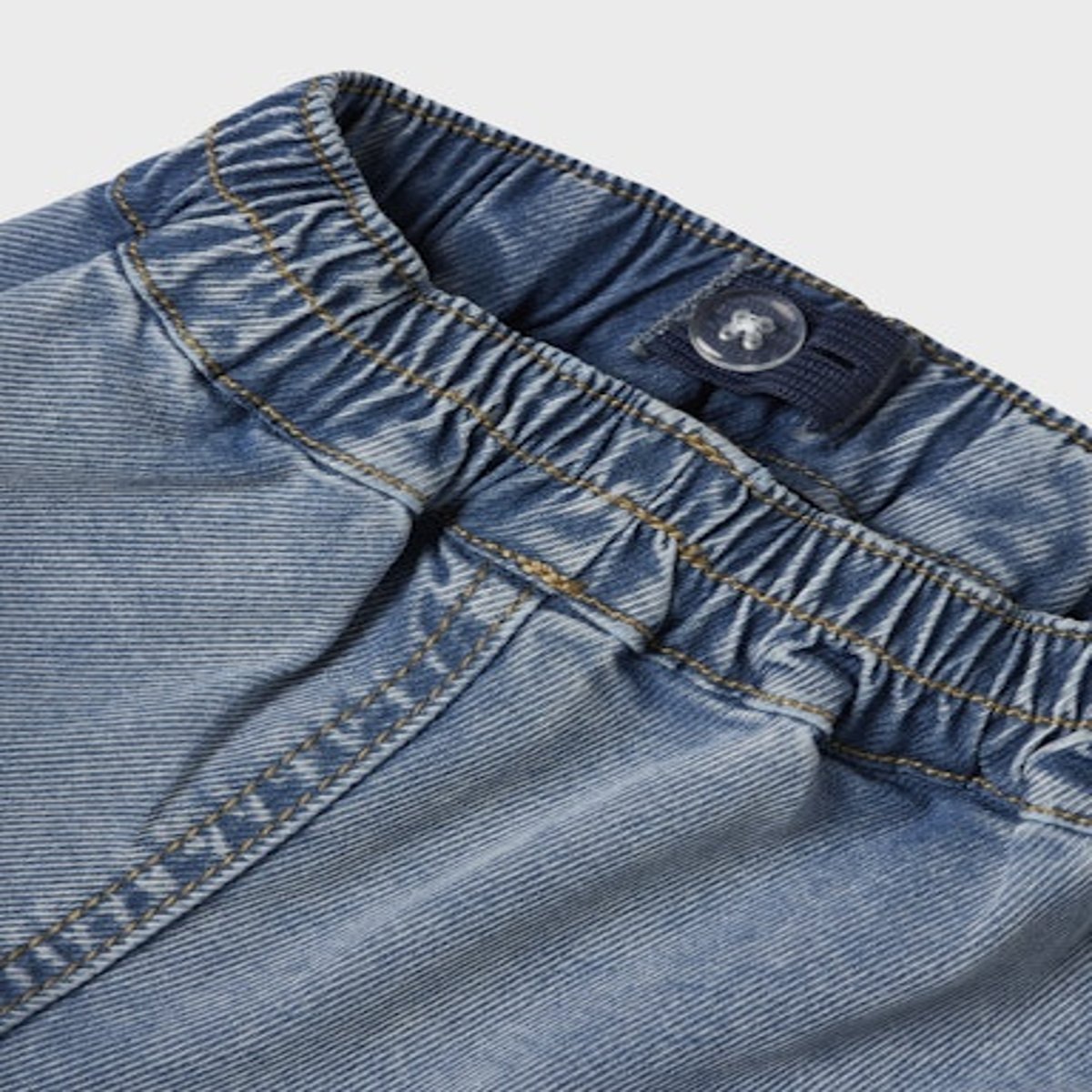 Pantal&oacute;n Mezclilla Baggy Name It Cintura El&aacute;stica para Ni&ntilde;a image number null