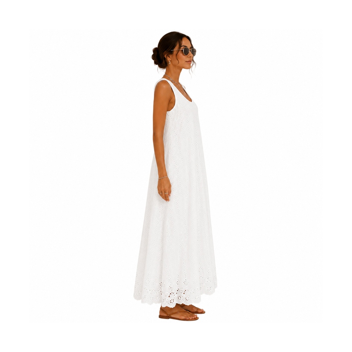 Vestido Largo Liso Brittany Moore Para Mujer image number null