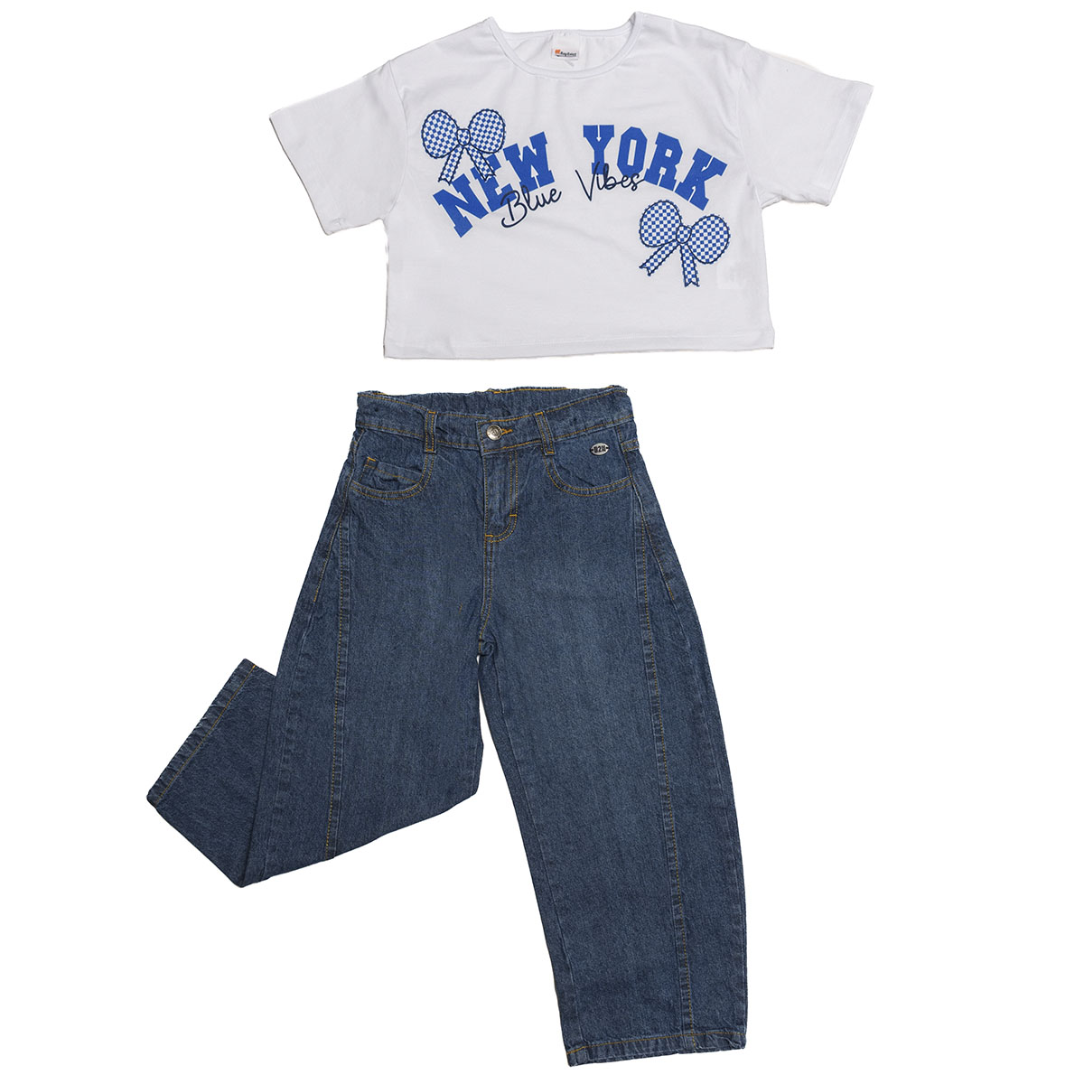 Conjunto Playera Oversize y Pantal&oacute;n para Ni&ntilde;a image number null