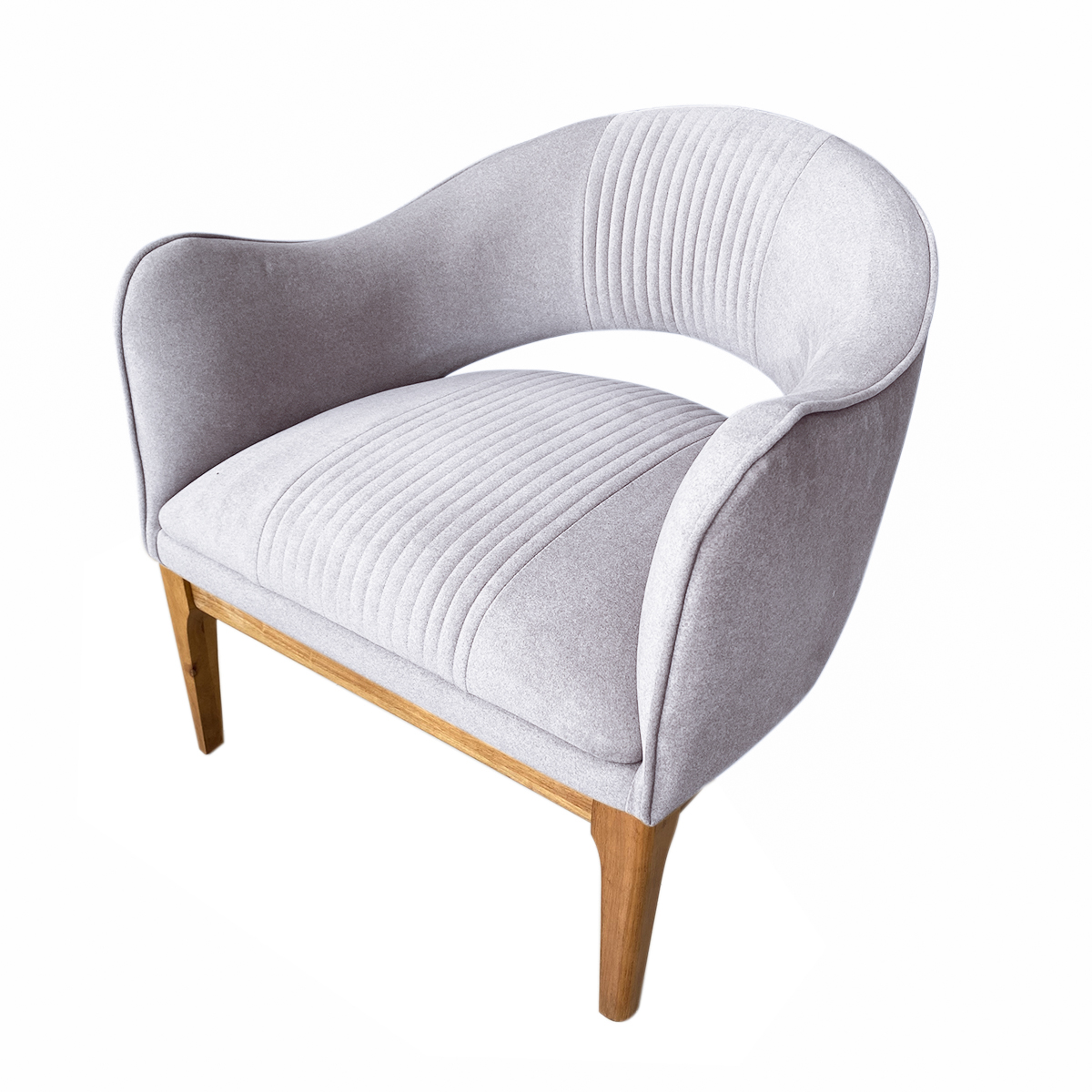 Sill&oacute;n Vintage Home Kyle Velvet Gray image number null
