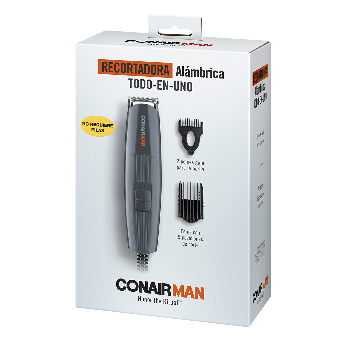 Recortadora De Barba Con Accesorios Conair image number null