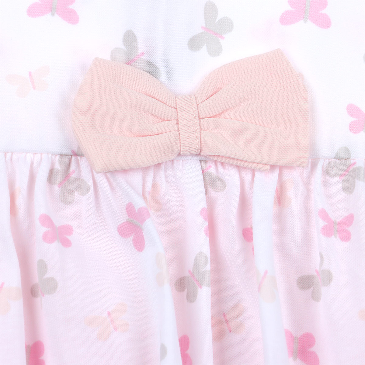 Vestido Body Mariposas Algod&oacute;n Carosello Beb&eacute; Ni&ntilde;a image number null