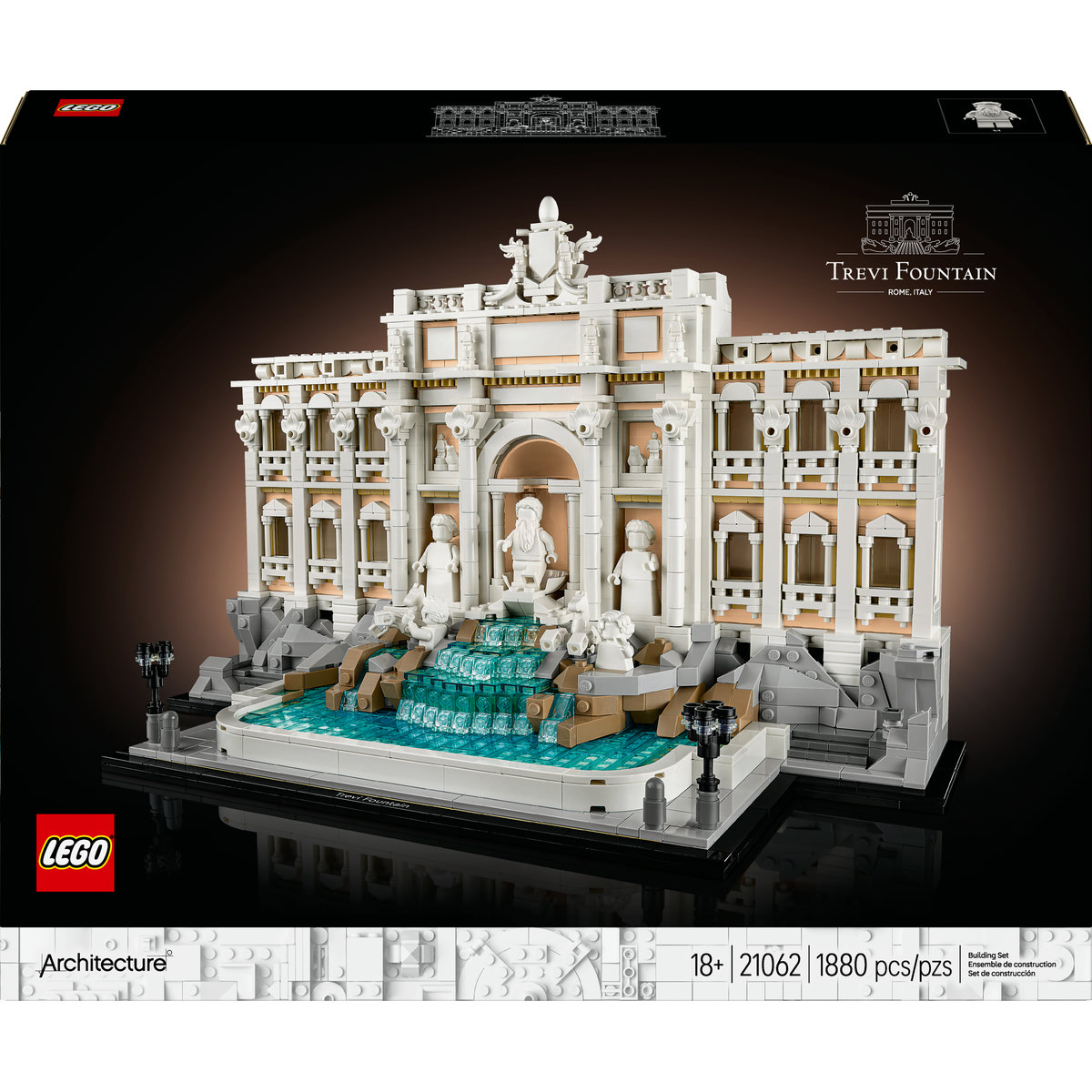LEGO&reg; Architecture Modelo de Fontana di Trevi image number null