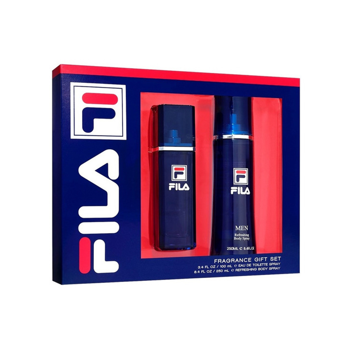 Set Eau De Toilette Fila Fresh By Fila 100 Ml + Body Spray Para Hombre image number null