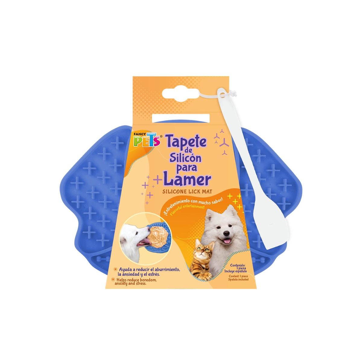 Tapete Para Lamer Con Esp&aacute;tula Modelo Perro Fancy Pets image number null