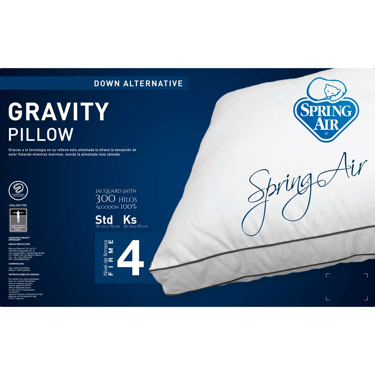 Almohada Gravity Sring Air - Estandar image number null