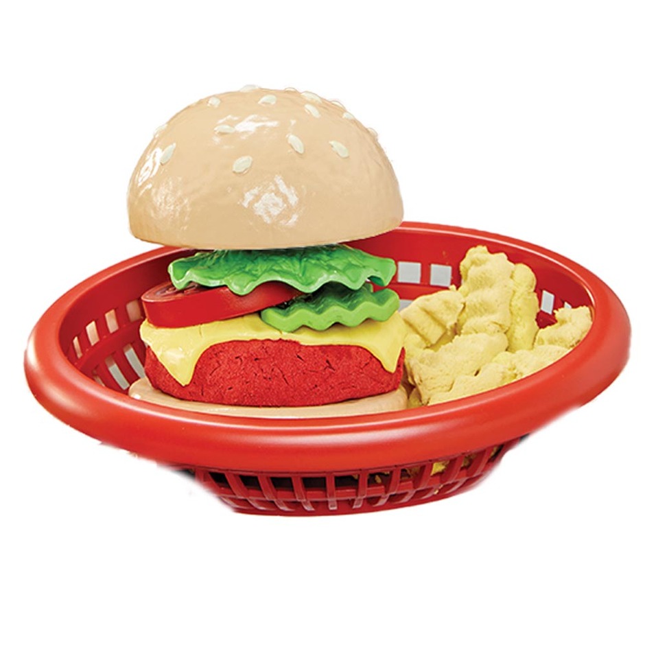 Set De Juego Creative Chefs Cheeseburger And Fries Mgae image number null