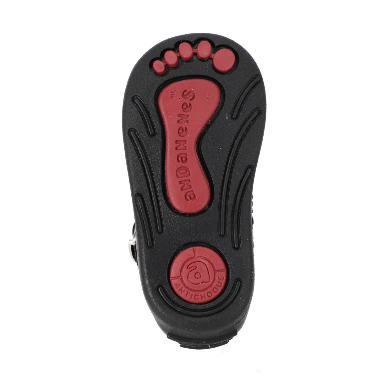 Zapato Traba T en Charol Andanenes Negro Ajuste Hebilla para Beb&eacute; Ni&ntilde;a image number null