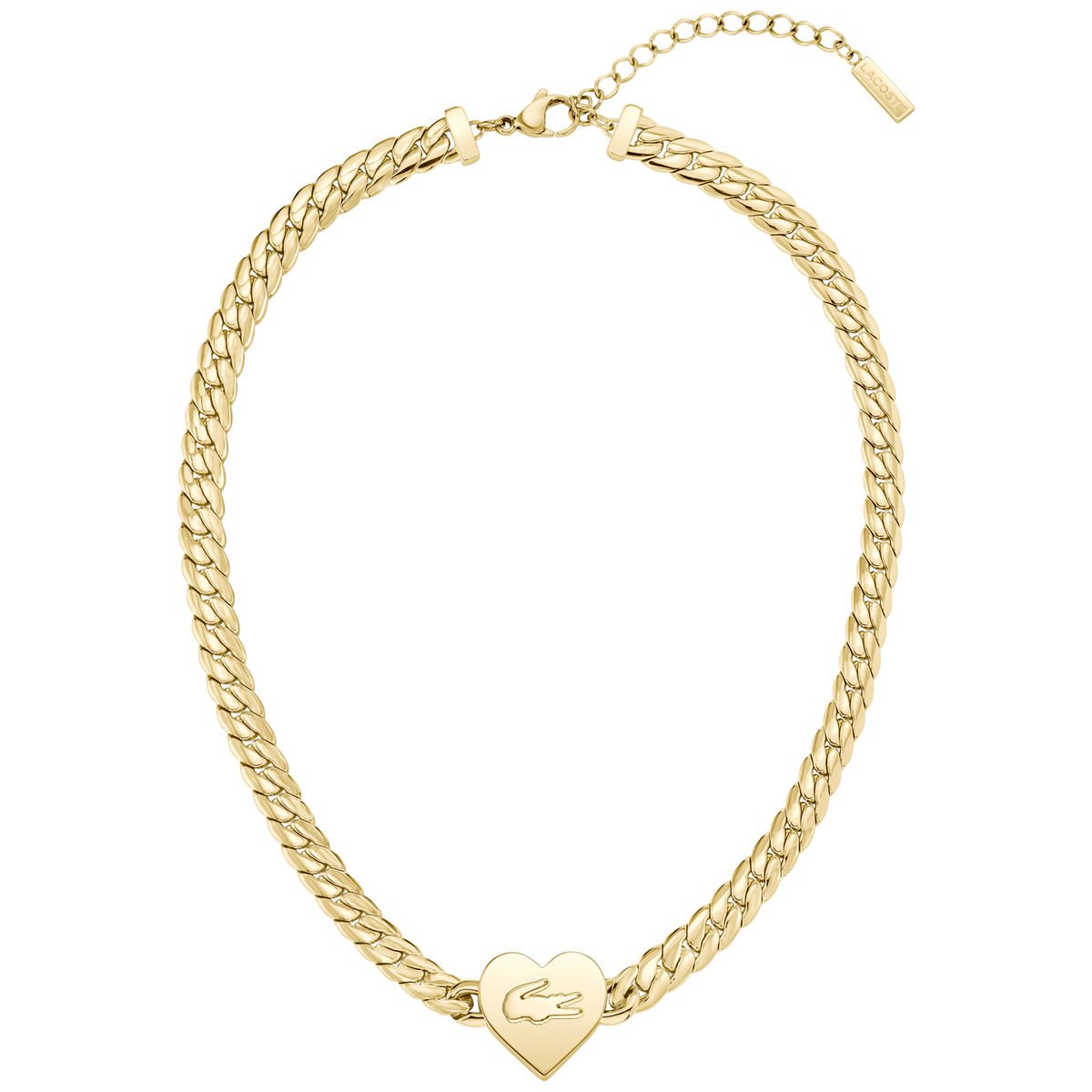 Collar Love My Croc Acero para Mujer image number null