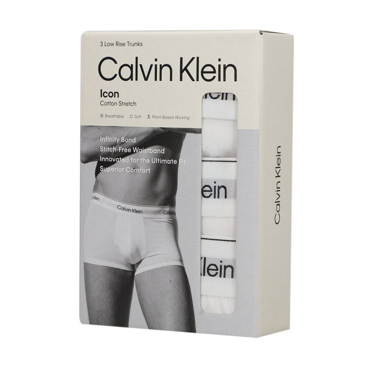 3 Pack B&oacute;xer Low Rise Silueta Trunk Calvin Klein para Hombre image number null