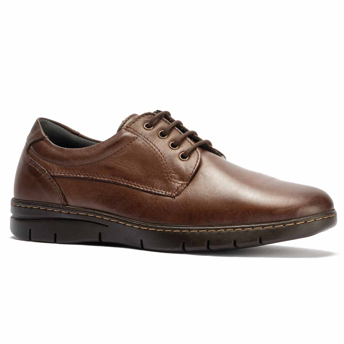 Zapato Blucher Pitillos en Piel Para Hombre image number null