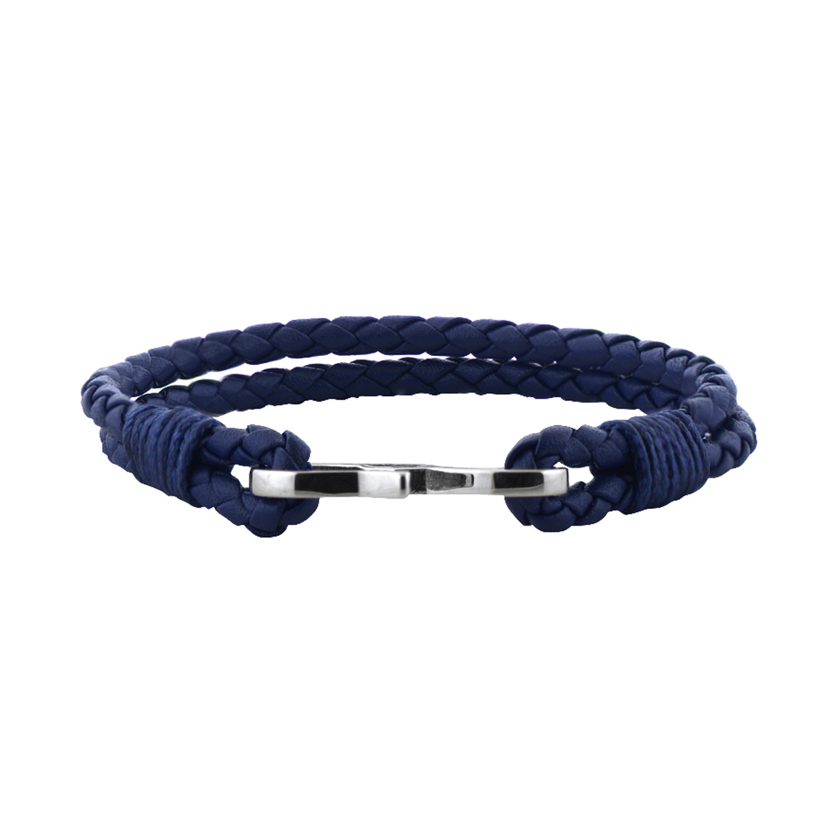 Pulsera De Acero Y Piel Kpenko image number null
