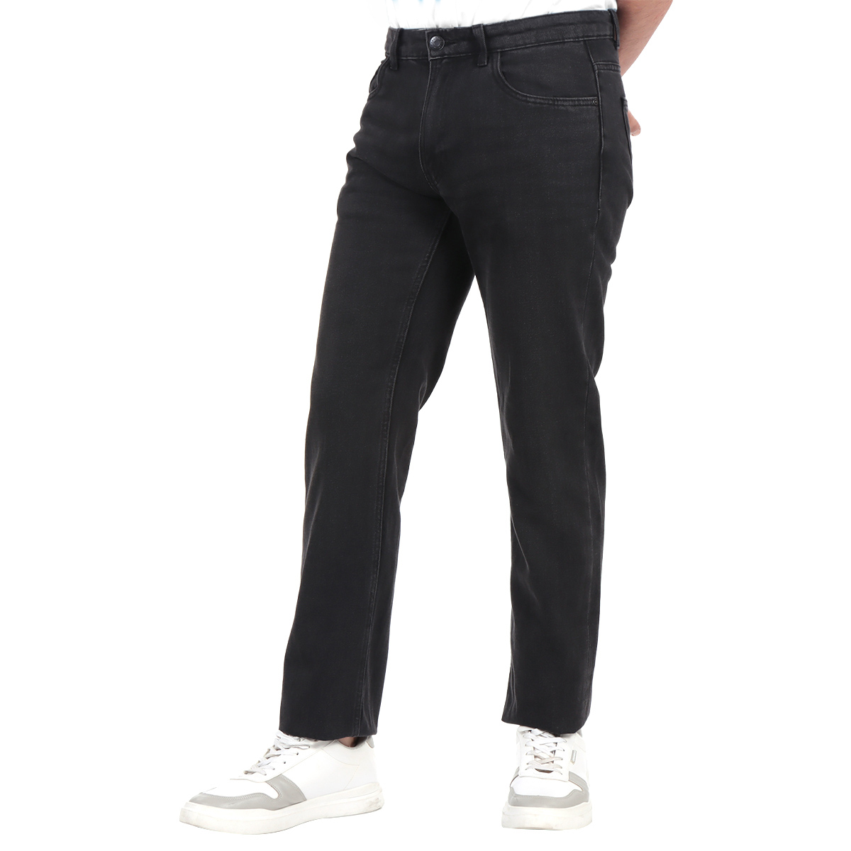 Jeans Negro Regular Fit Pierna Recta OVS para Hombre Negro image number null