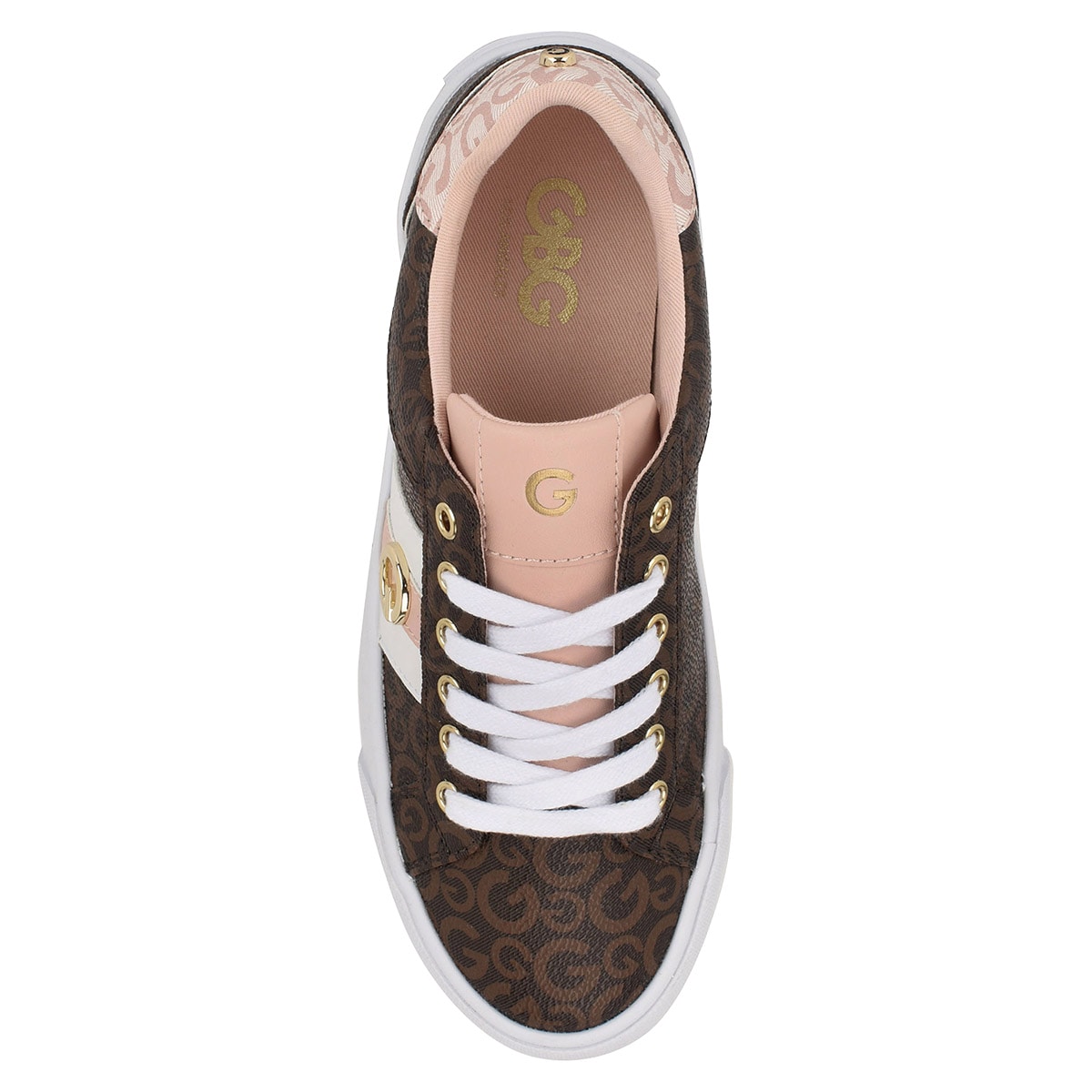 Tenis G by Guess  elaborado con monogram estampado logotipo image number null