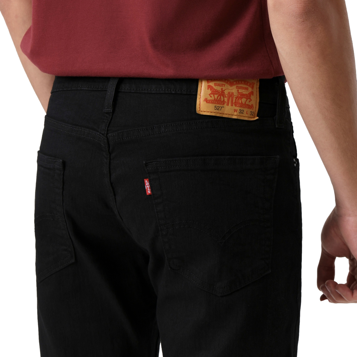 Levi&rsquo;s&reg; 527&reg; Jeans Slim Fit Bootcut Negro para Hombre image number null