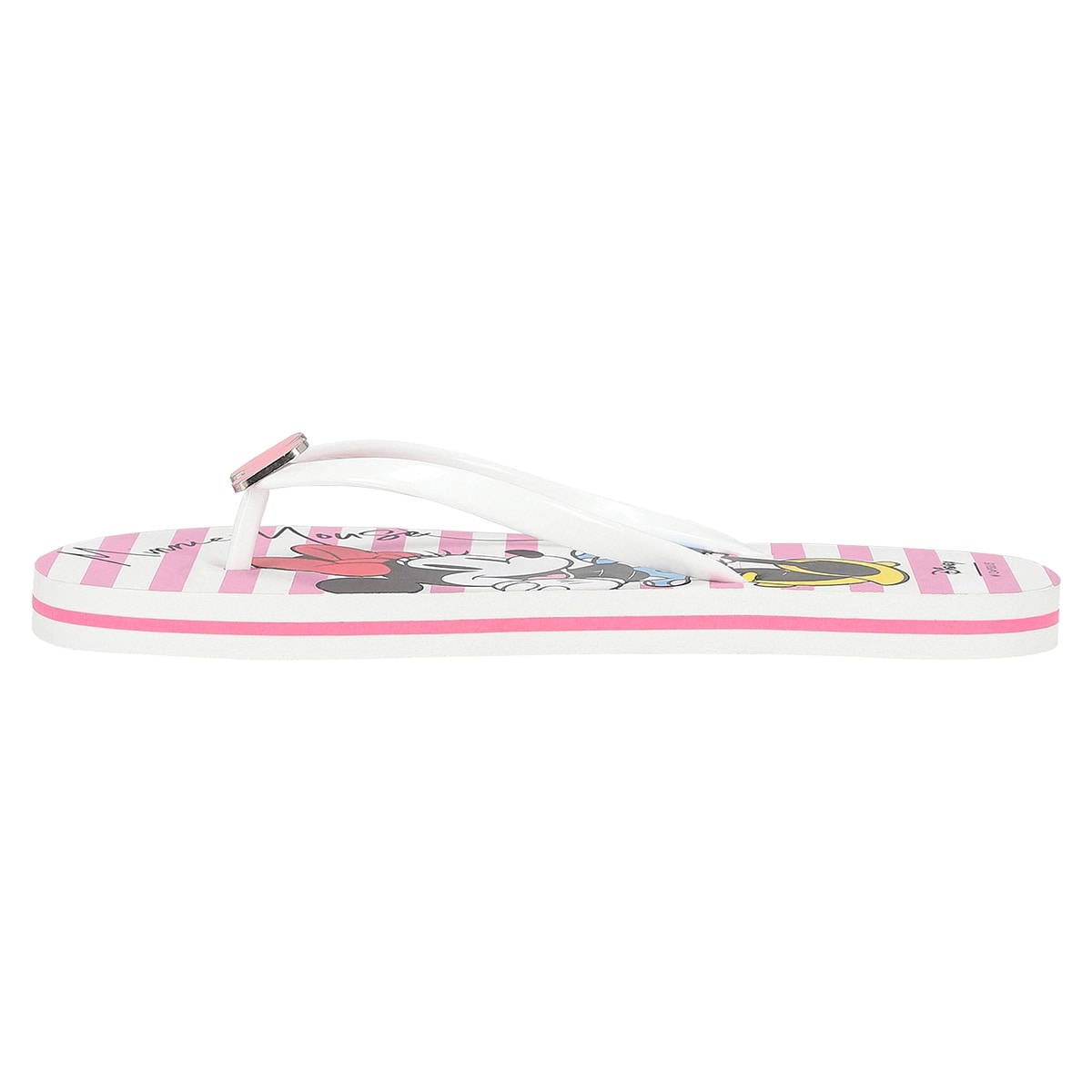 Sandalia Pata de Gallo W Capsule Rosa Disney Estampado Minnie para Mujer image number null